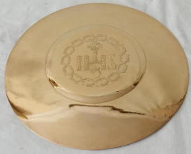 French antique solid silver Baroque Chapel Set